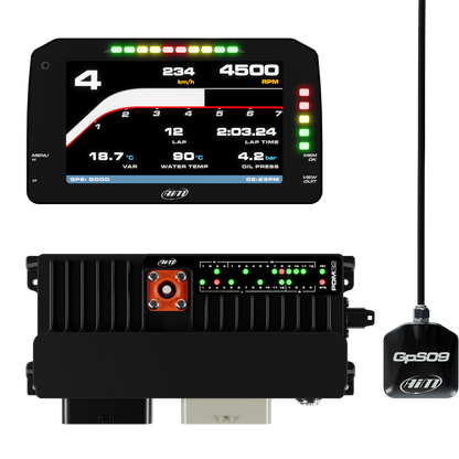 AiM PDM32 With 6" Race Icons Display GPS Data Logging Kit - AimShop.com