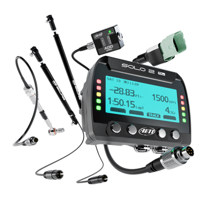 AiM Solo 2 DL Motorcycle Plug & Play Data Logging Kit - AimShop.com
