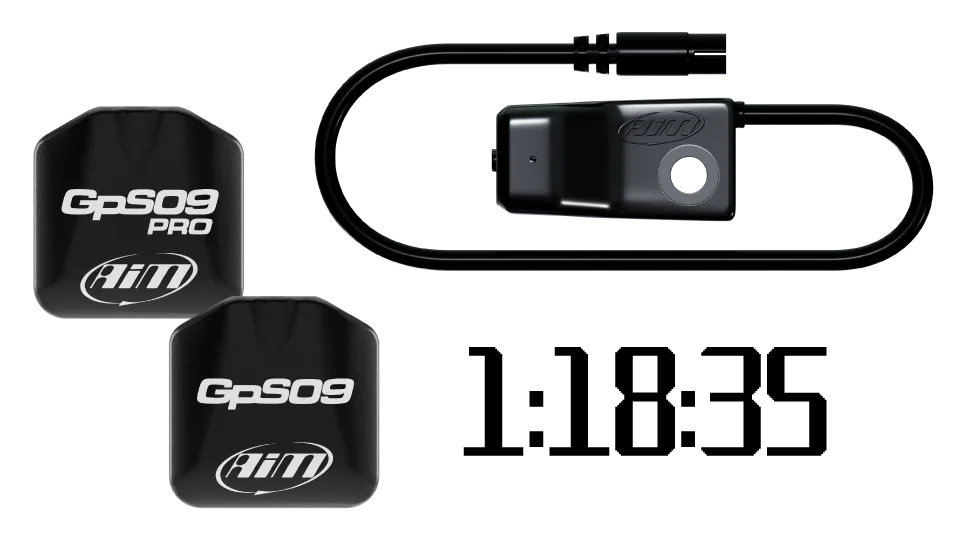 Various Aim GPS & Lap Timing Sensors