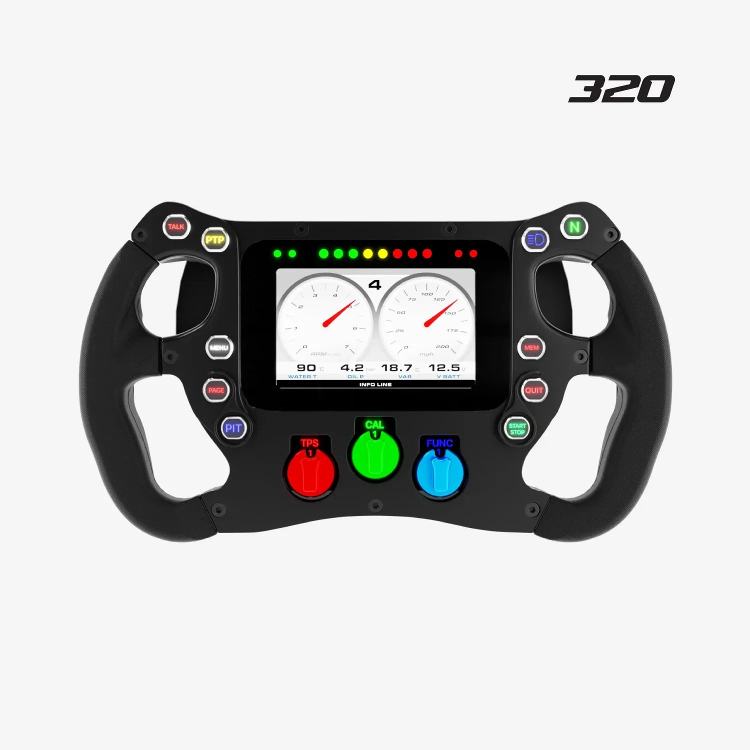 Aim SW4 GT320/GT350 Formula Steering Wheel - AimShop.com