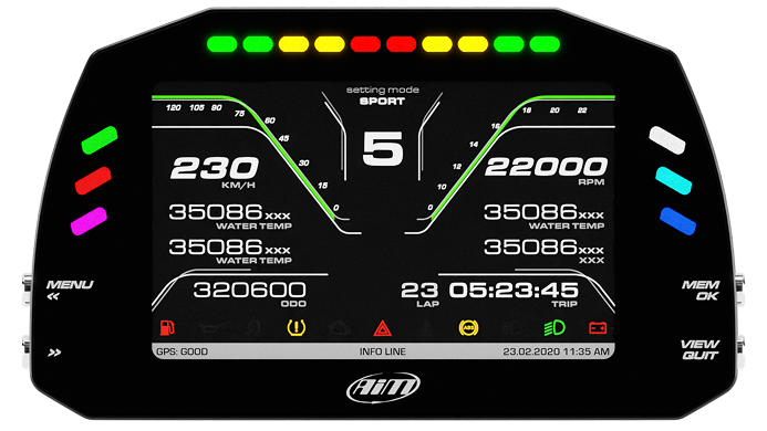 Aim Sim Racing Displays