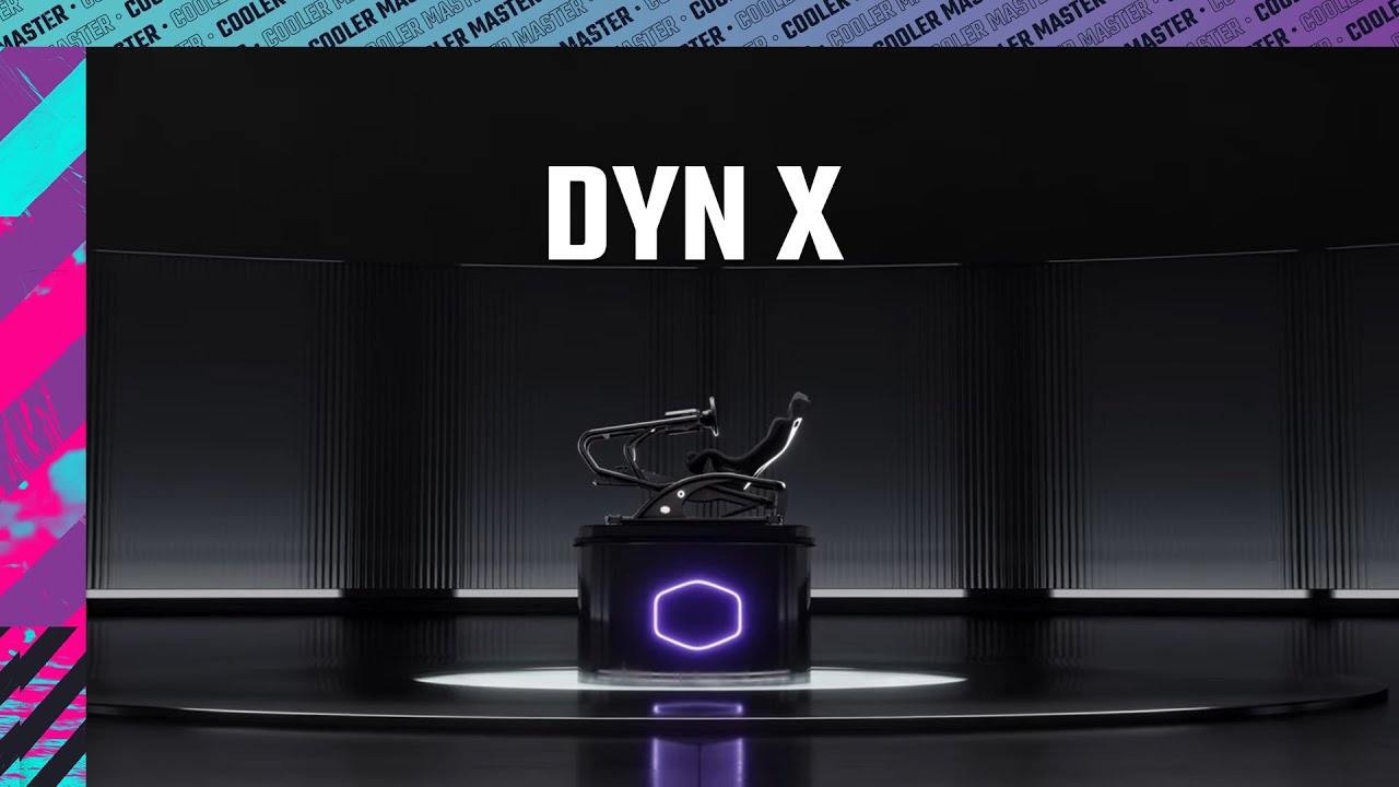 Load video: Features &amp; capable adjustments with the Dyn X racing simulator