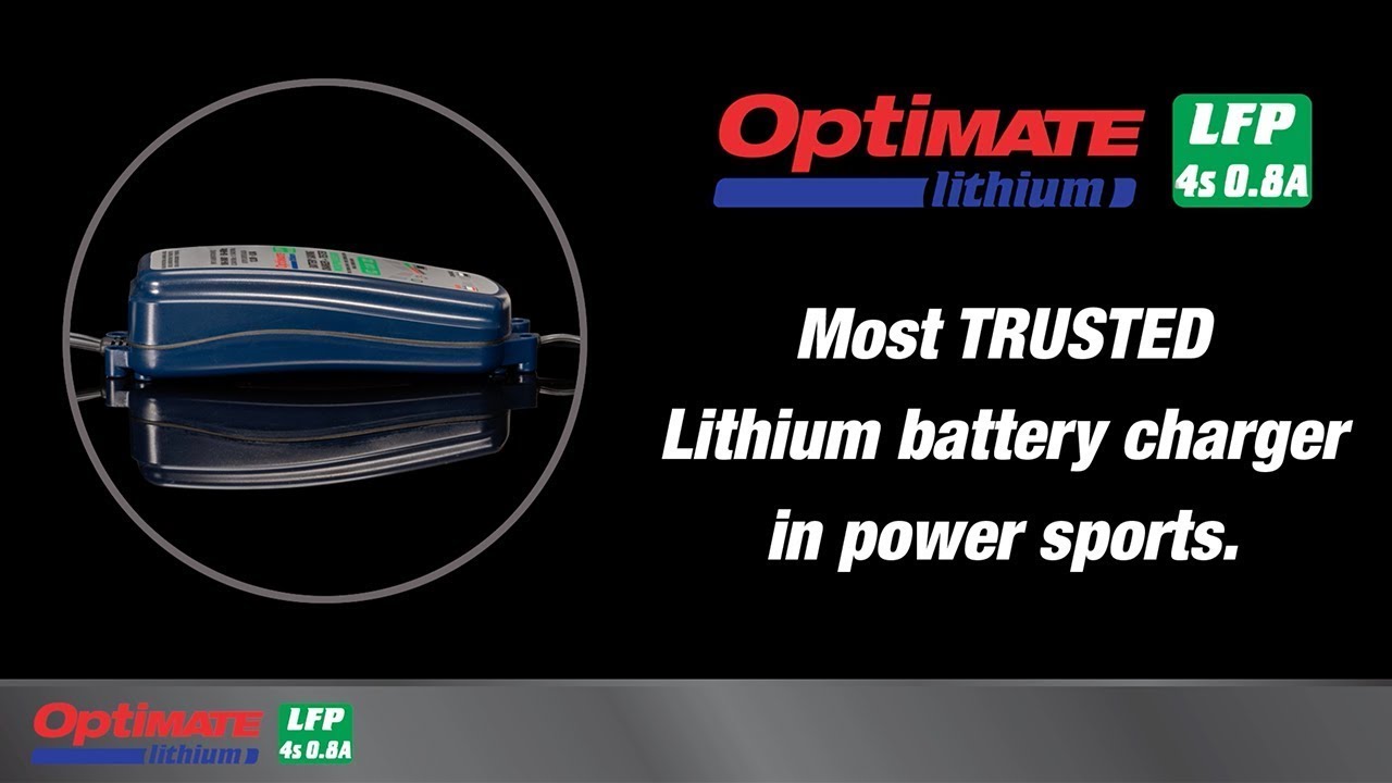 Indlæs video: Features &amp; installation of the OptiMate 0.8A lithium battery charger