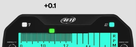 Załaduj wideo: Delta times LED display feedback on the MXM LCD data logger