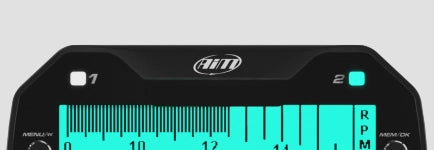 Load video: Delta times LED display feedback on the MX UTV