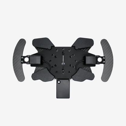 Carbon 8 Button Wireless Steering Wheel Plate with Paddle Shifters - AimShop.com