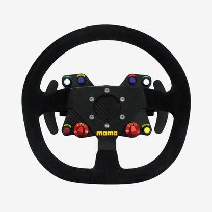 Carbon 8 Button Wireless Steering Wheel Plate with Paddle Shifters - AimShop.com