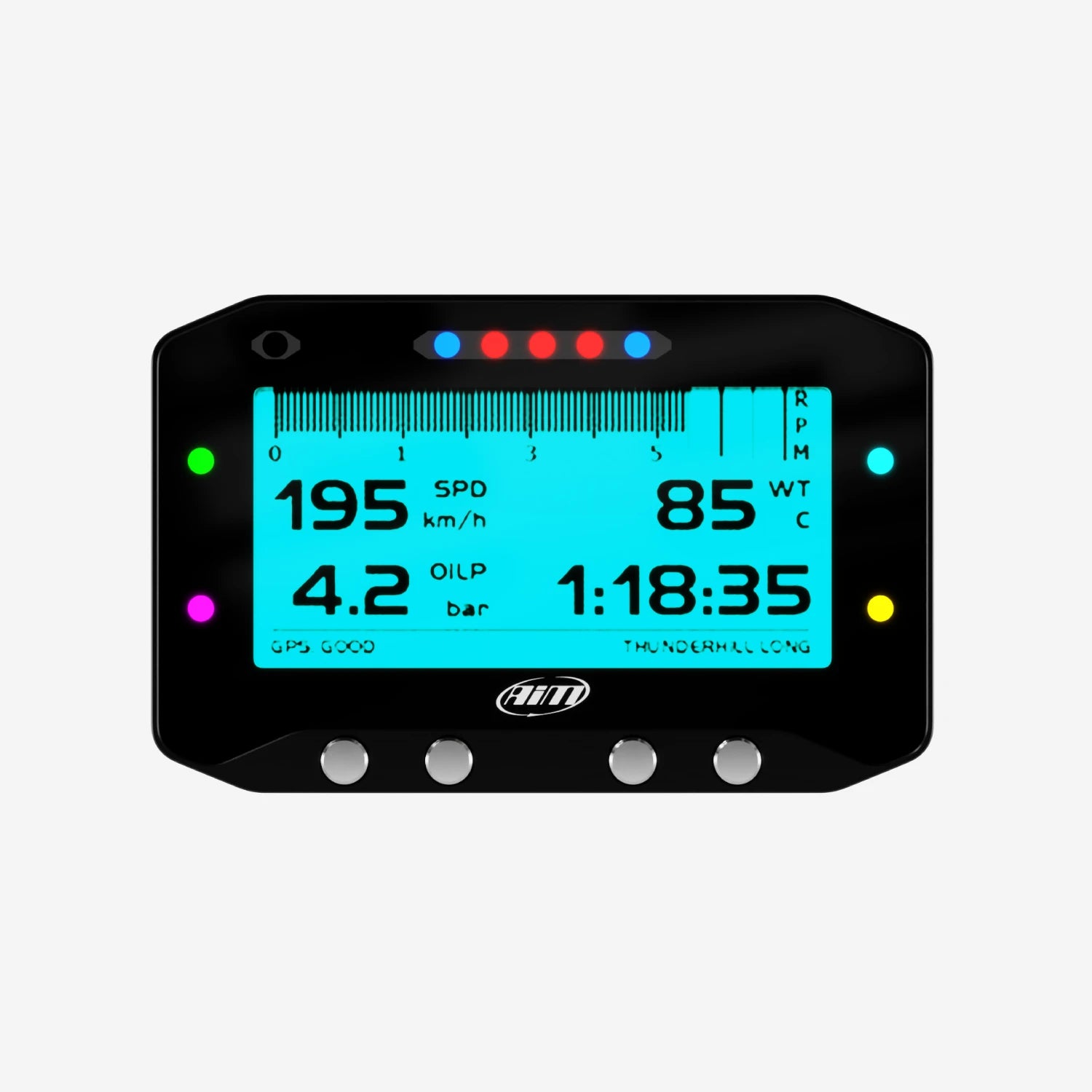 Aim GS-Dash Motorcycle Racing Dash Display - AimShop.com