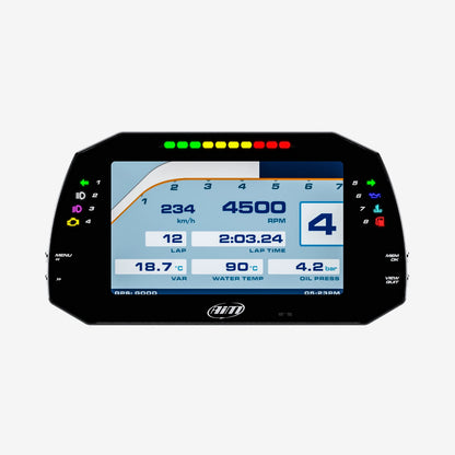 Aim MXG 1.3 Strada Light 7" TFT Dash Display with Road Icons - AimShop.com