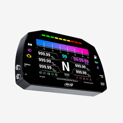 Aim MXS 1.3 Strada Light 5" TFT Dash Display with Road Icons - AimShop.com
