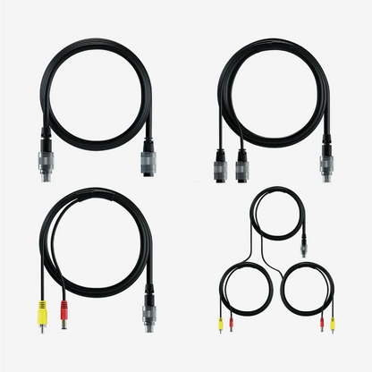 Aim 712 Male 5-Pin to RCA/712 Binder Patch Lead for Reversing Mirror Camera - AimShop.com