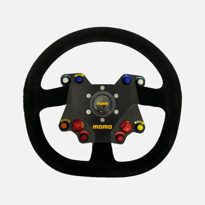 Placa de volante inalámbrica de carbono de 10 botones