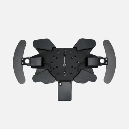 Carbon 8 Button Wireless Steering Wheel Plate with Paddle Shifters