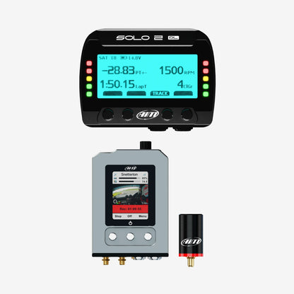 Aim Solo 2 DL + SmartyCam 3 GP HD Car Lap Timer Track Day Kit - AimShop.com