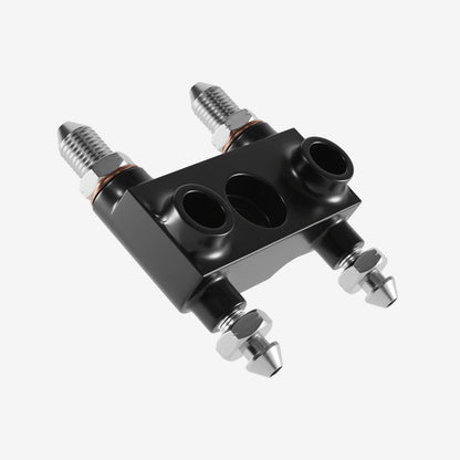 Dual Brake Pressure T-Piece Mount - AimShop.com