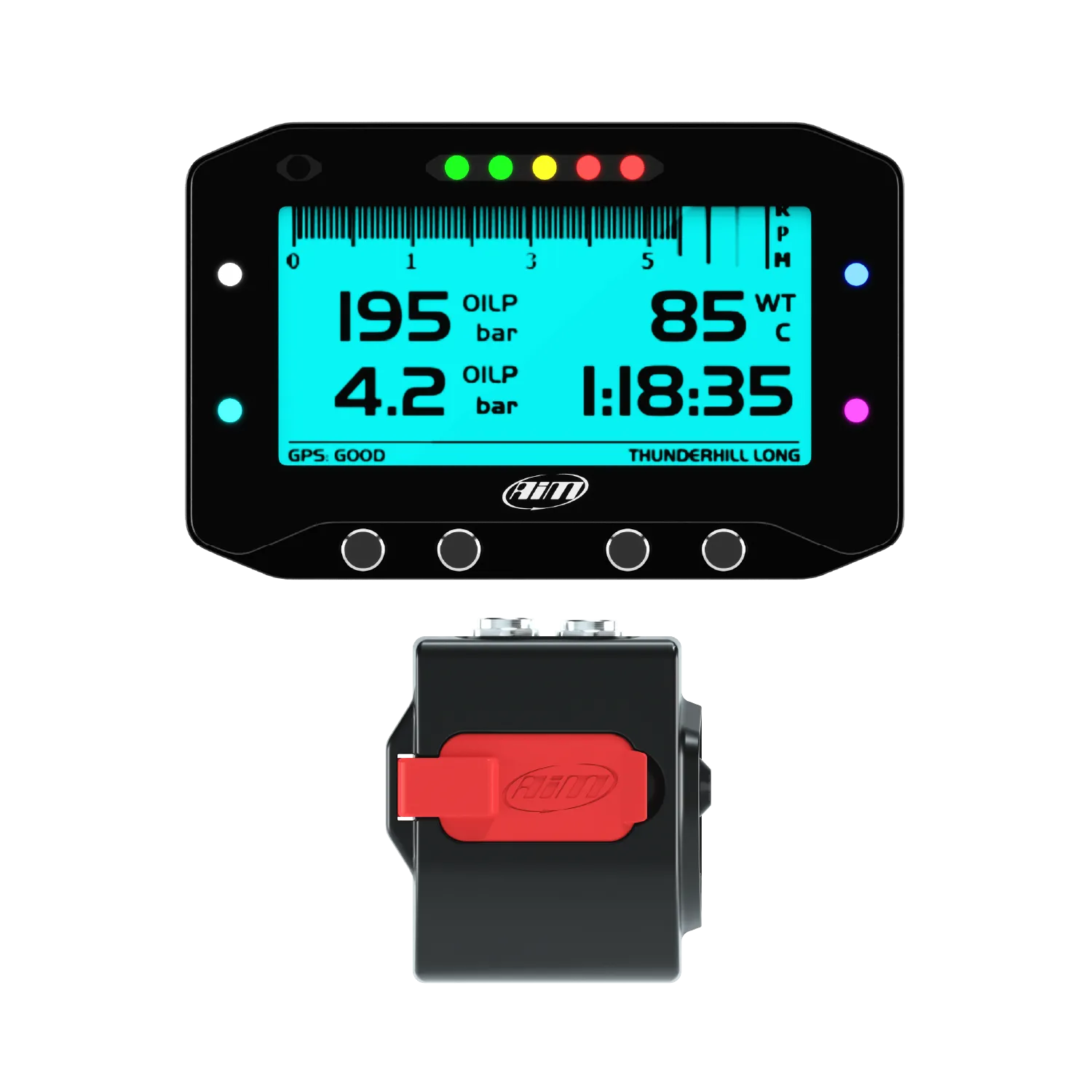 <tc>Aim</tc> GS-Dash & Kit d'enregistrement de données de course de bateaux à moteur EVO4S