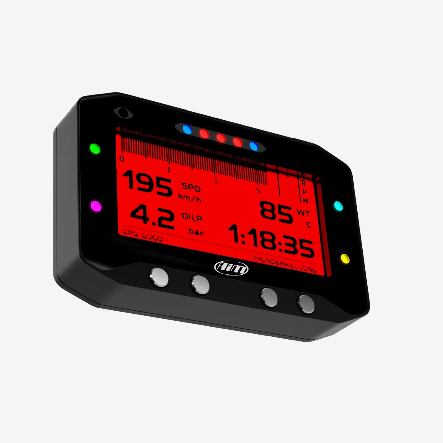 Aim GS-Dash & X Log Motorcycle Data Logging Kit