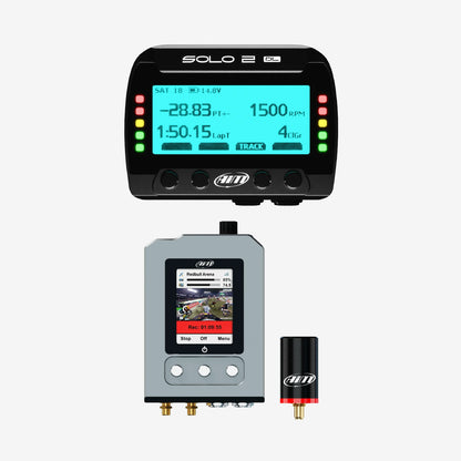 Aim Solo 2 DL & SmartyCam 3 GP Motocross Plug & Play Lap Timer Kit - AimShop.com