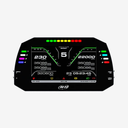 Aim MXG 1.3 TFT Powerboat Dash Display Logger - AimShop.com