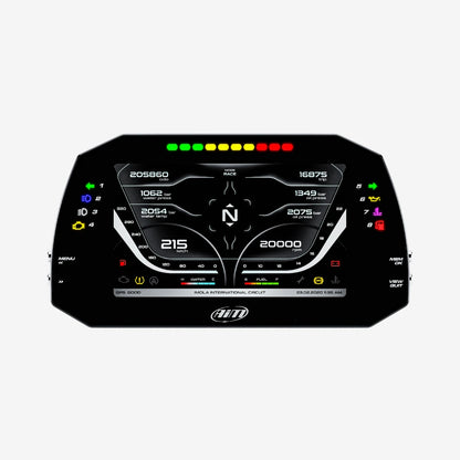 AiM MXG 1.3 Strada 7" TFT Dash Display with Road Icons - AimShop.com
