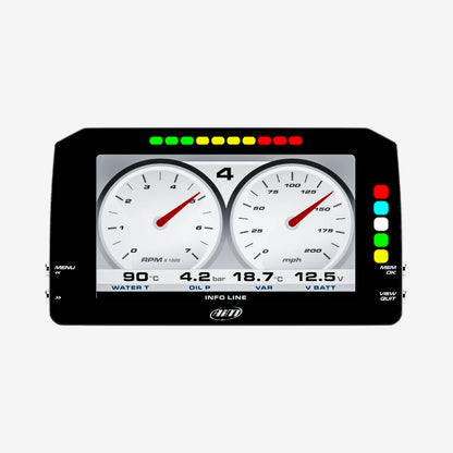 Aim MXP 1.3 Strada 6" TFT Dash Display with Race Icons - AimShop.com