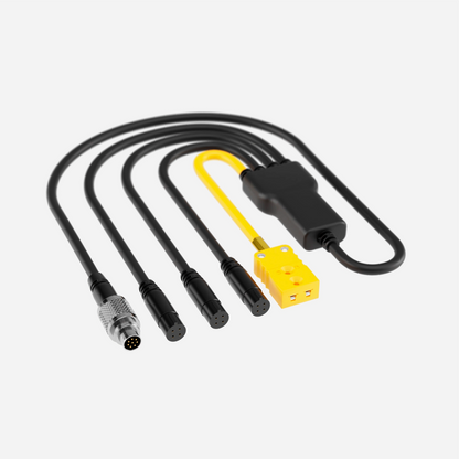 Split harness with 1x thermocouple and 3x 719 analogue
