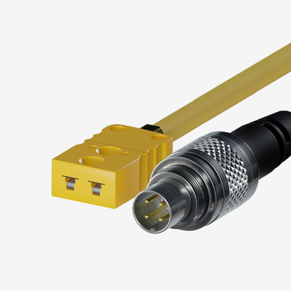 Aim TC Yellow Female to 712 4-Pin Thermocouple Patch Lead - AimShop.com