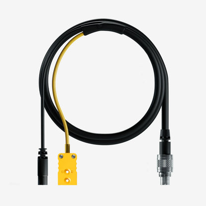 Aim MyChron5 S 2T Patch Lead Yellow TC Plug & Black 719 TR Plug - AimShop.com