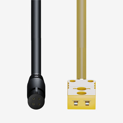 Aim MyChron5 S 2T Patch Lead Yellow TC Plug & Black 719 TR Plug - AimShop.com