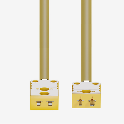 Aim TC Yellow Male to Female Thermocouple Patch Lead - AimShop.com