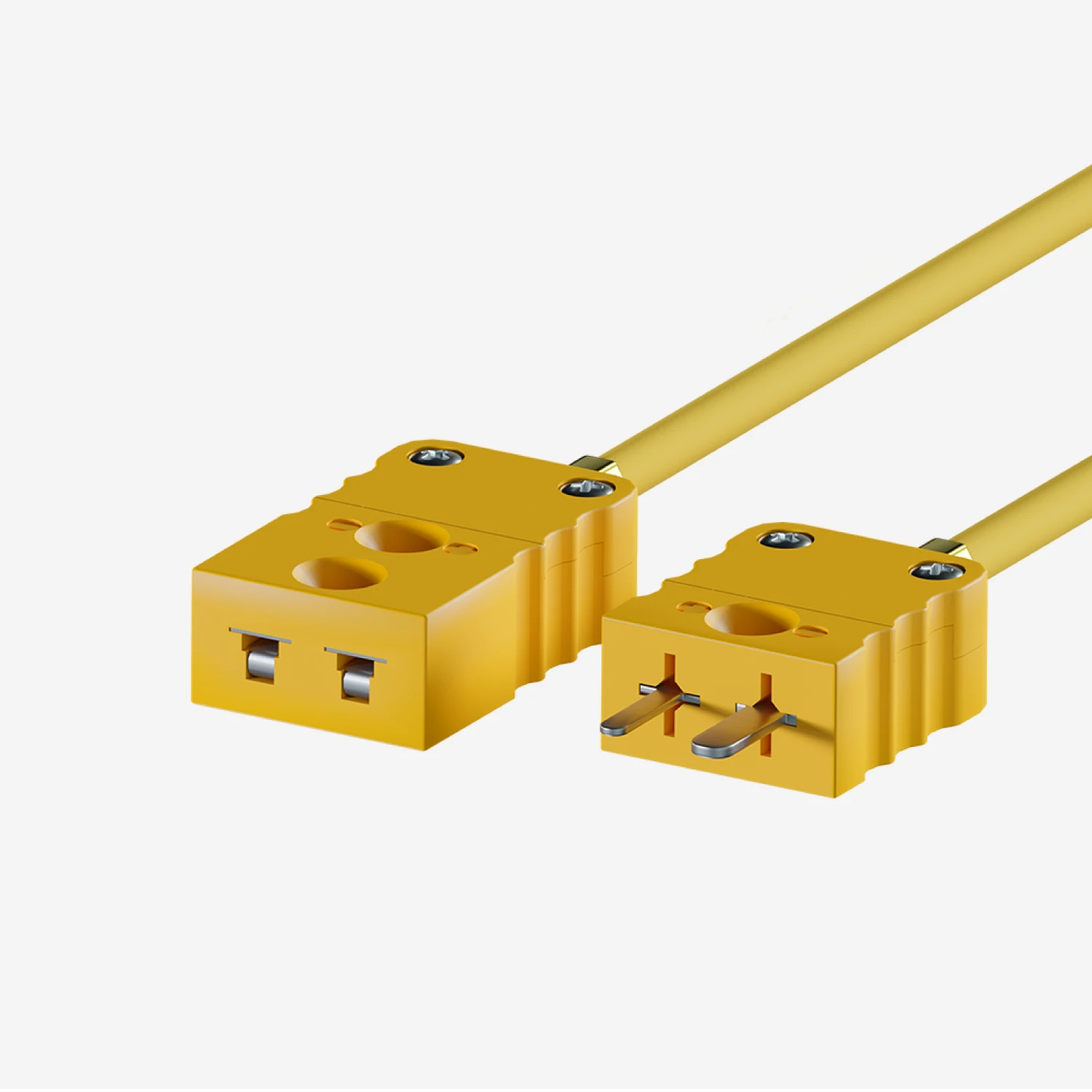 Aim TC Yellow Male to Female Thermocouple Patch Lead - AimShop.com