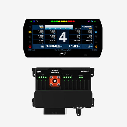 Aim PDM08 & PDM Dash Display with Road Icons - AimShop.com