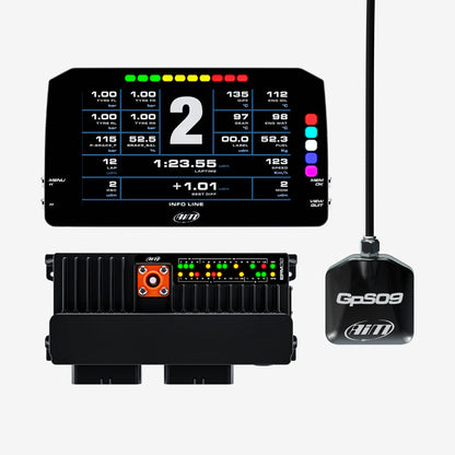 Aim PDM32 With 6" Race Icons Display GPS Data Logging Kit - AimShop.com