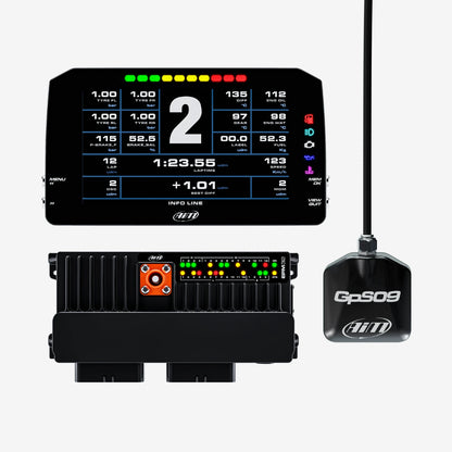 AiM PDM32 With 6" Road Icons Display GPS Data Logging Kit - AimShop.com