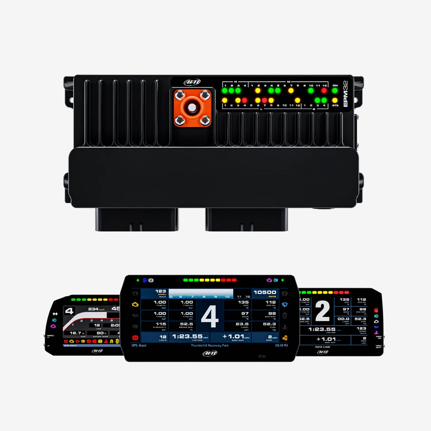 Aim PDM32 & PDM Dash Display with Road Icons | AimShop.com