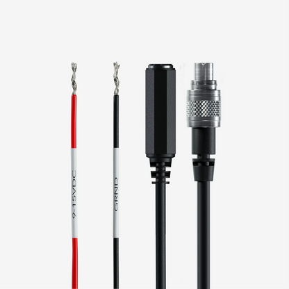 Aim SmartyCam 7-Pin External Power Cable & Female Jack Plug for External Microphone - AimShop.com