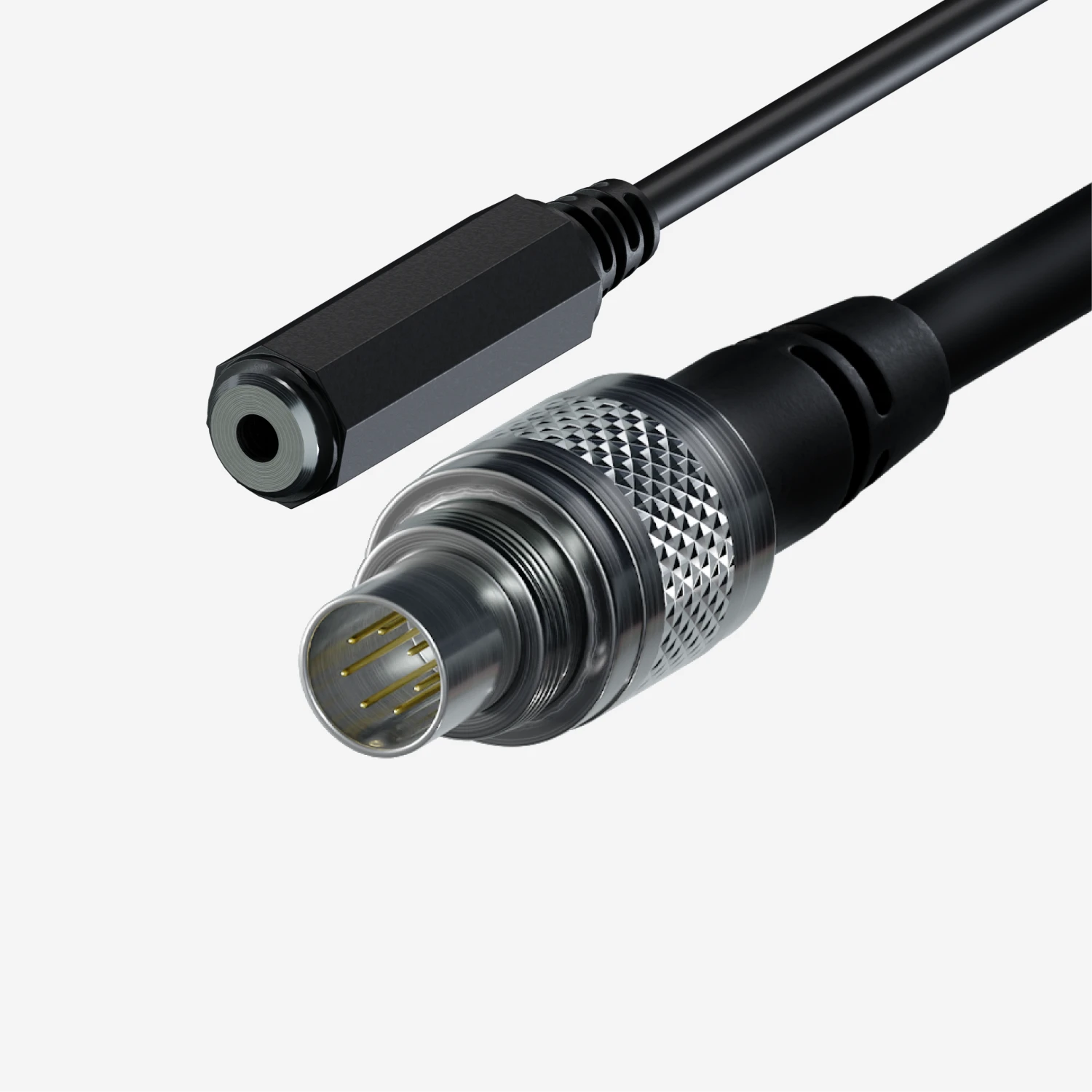 Aim SmartyCam 7-Pin External Power Cable & Female Jack Plug for External Microphone - AimShop.com