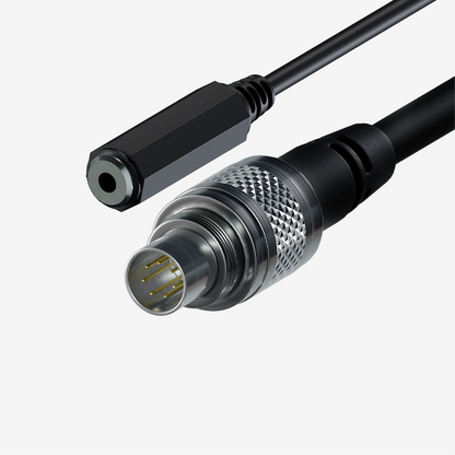 Aim SmartyCam 7-Pin External Power Cable & Female Jack Plug for External Microphone - AimShop.com