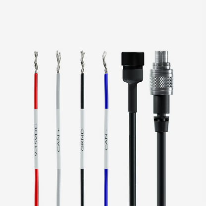 Aim SmartyCam 7-Pin External Power Cable, ECU CAN & Integrated Microphone - AimShop.com