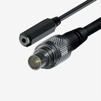 Aim SmartyCam 7-Pin External Power Cable, ECU CAN & Female Jack Plug for External Microphone - AimShop.com