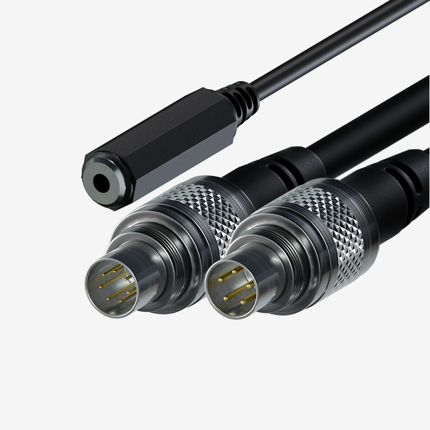 Aim SmartyCam 7-Pin to 5-Pin CAN Bus Cable & Female Jack Plug for External Microphone - AimShop.com