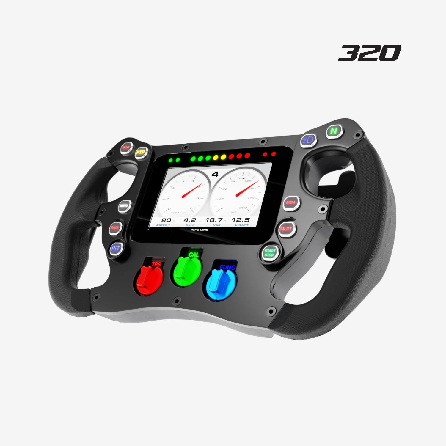 Aim SW4 GT320/GT350 Formula Steering Wheel - AimShop.com