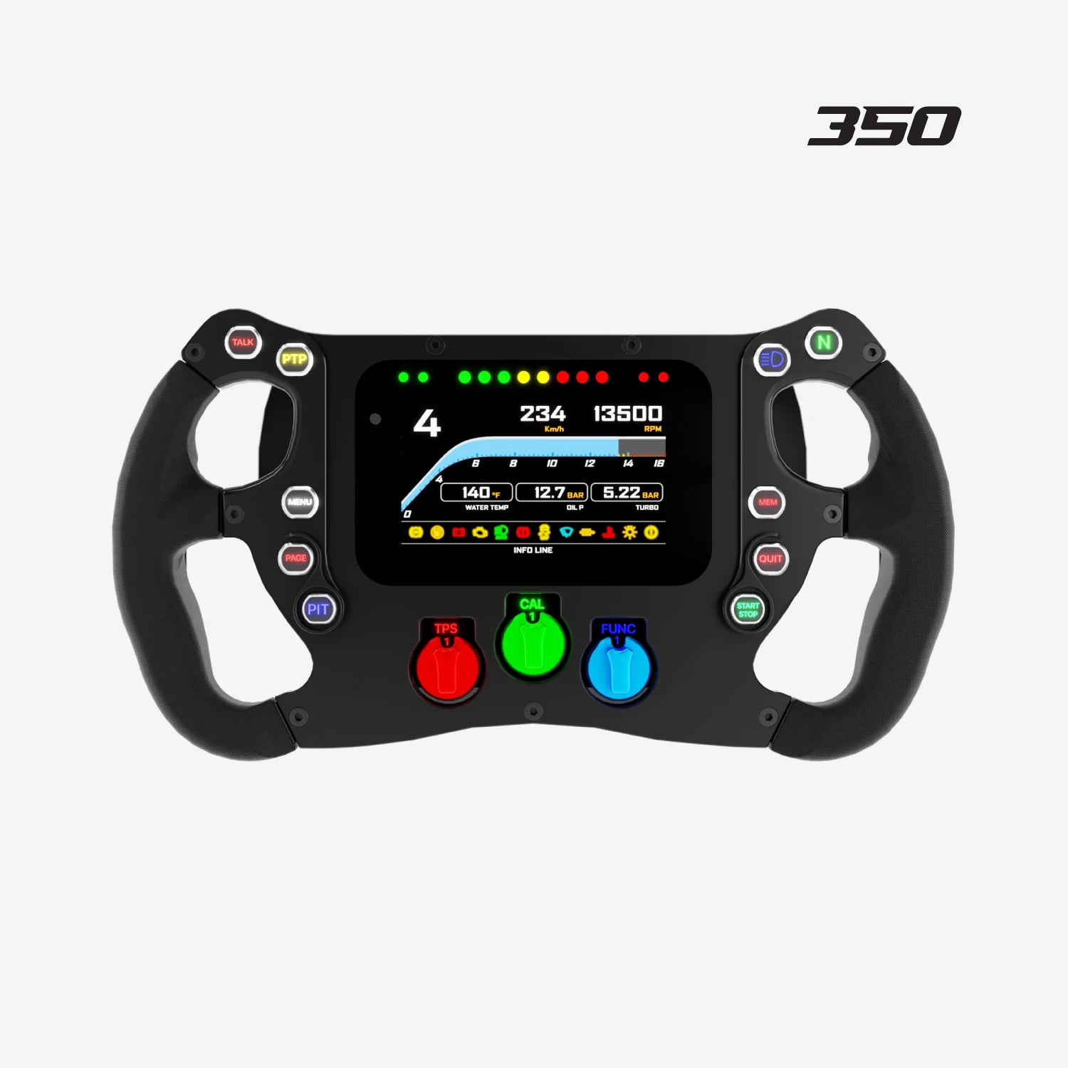 Aim SW4 GT320/GT350 Formula Steering Wheel - AimShop.com