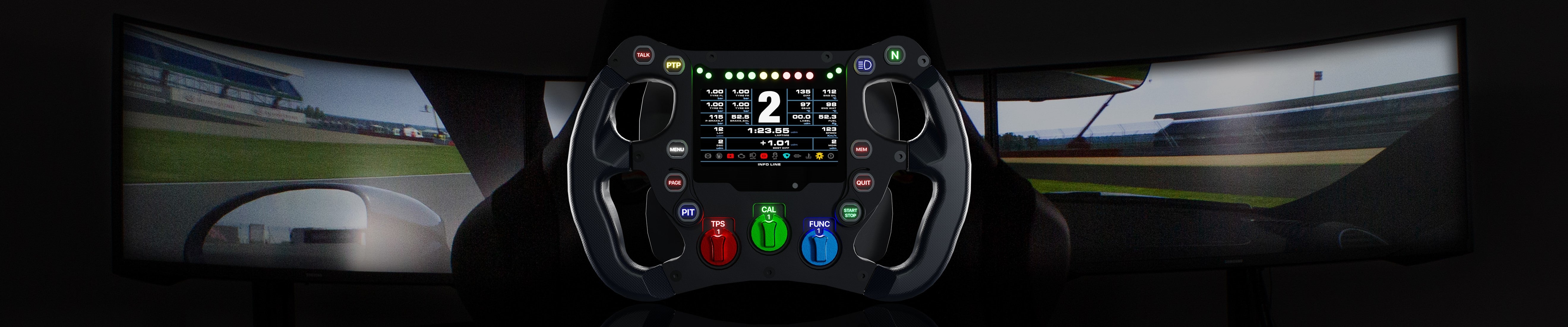 Sim Racing Formula Steering Wheel 4
