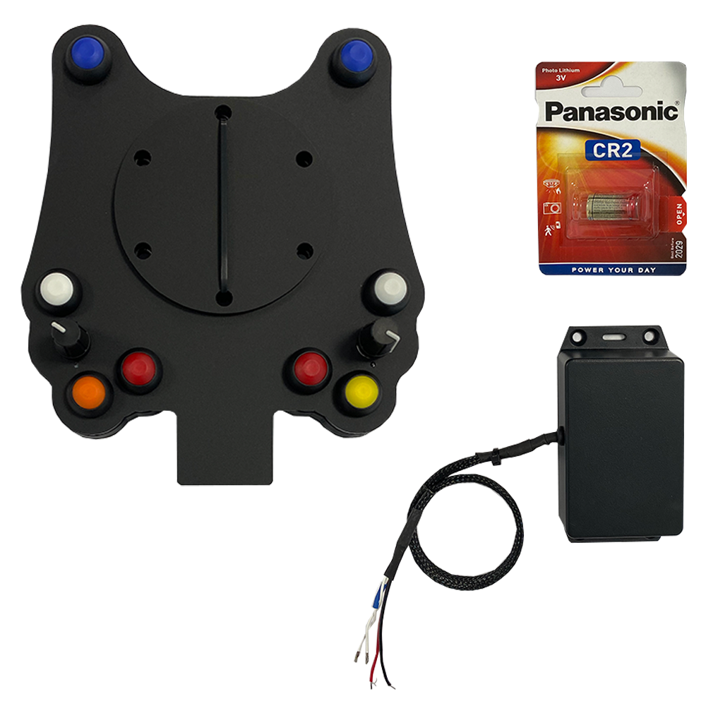 10 Button Wireless Steering Wheel Plate - AimShop.com