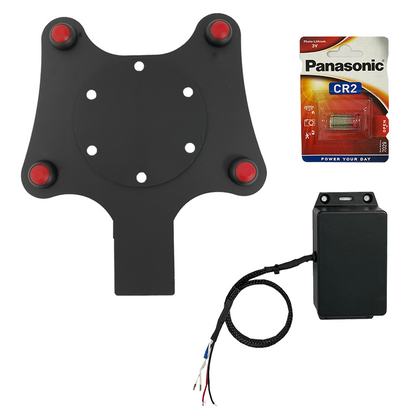 4 Button Wireless Steering Wheel Plate - AimShop.com