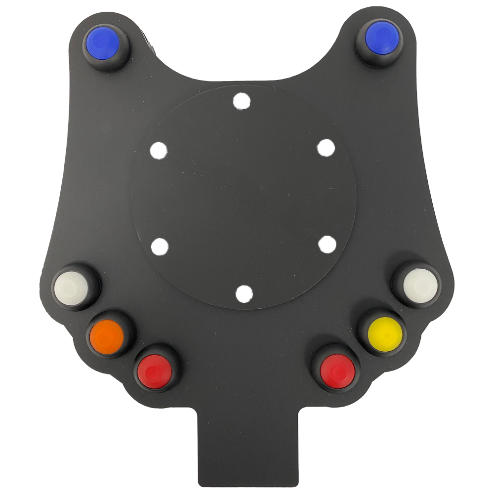 8 Button Wireless Steering Wheel Plate - AimShop.com