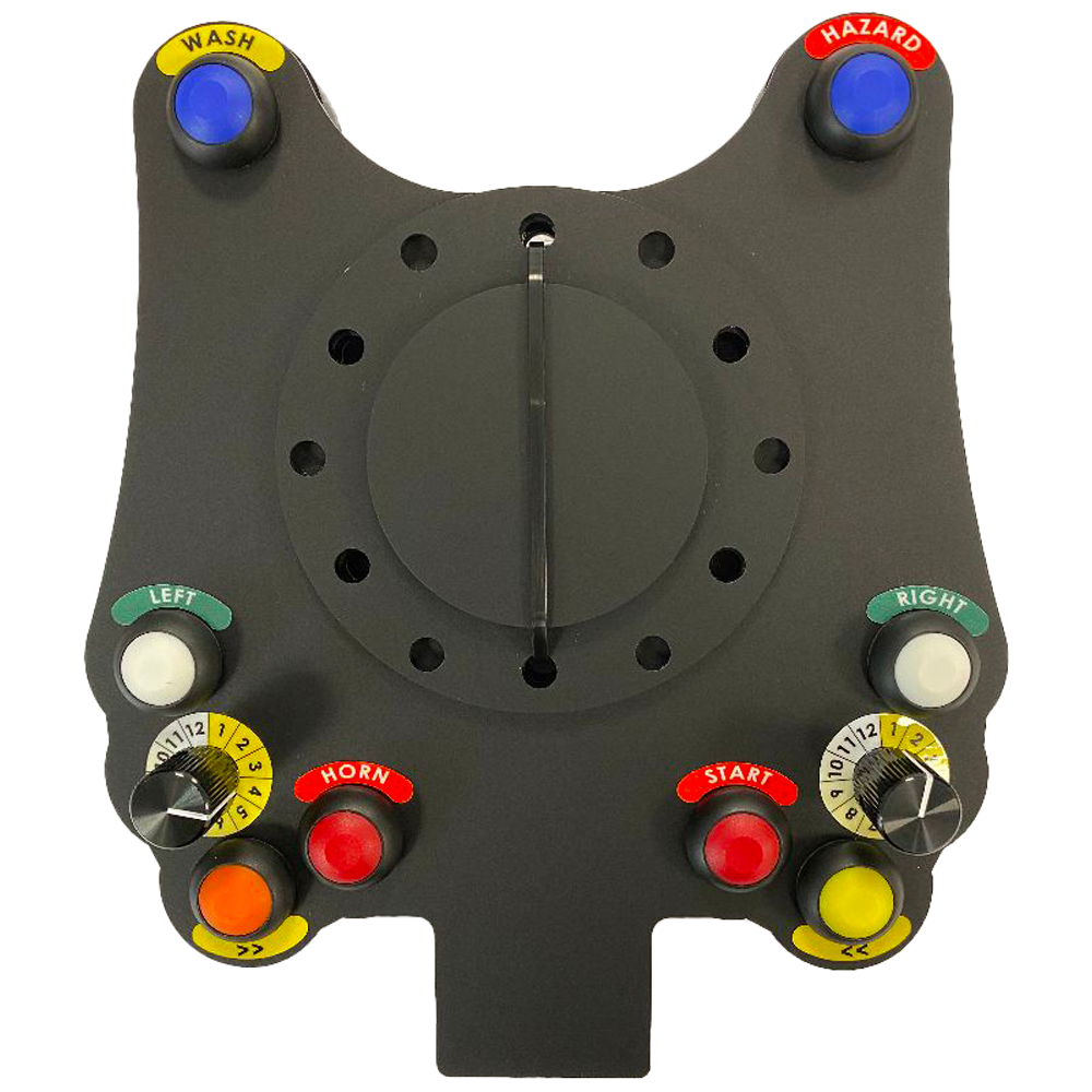 10 Button Wireless Steering Wheel Plate - AimShop.com
