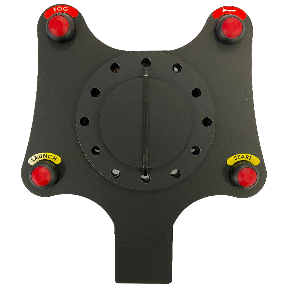 4 Button Wireless Steering Wheel Plate - AimShop.com