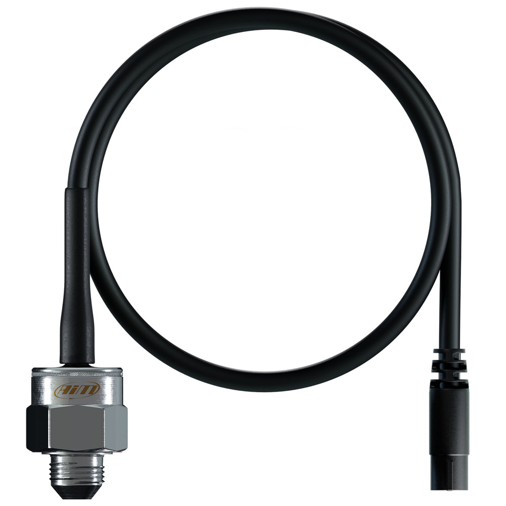 AiM Oil / Fuel Pressure Sensor Dash 3 3/8 24 0-10 Bar - AimShop.com